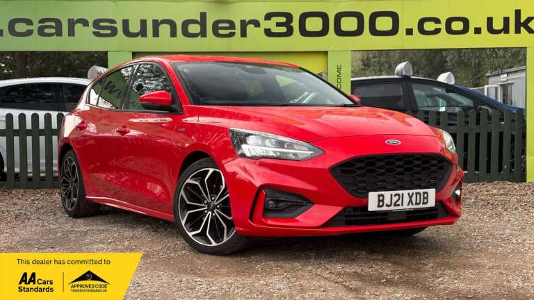 2021 Ford Focus 1.0T EcoBoost MHEV ST-Line X Edition Hatchback 5dr Petrol Manual Euro 6 (s/ Hatch...