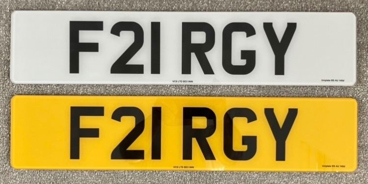 Fergy Ferguson Fergus Private Number Plate Registration Reg Cherished Personalised