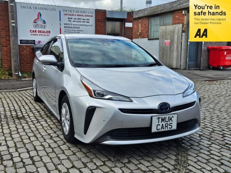 2020 Toyota Prius 1.8 Hybrid 2 Keys 5dr 5 Seats Hatchback Petrol/Electric Hybrid Automatic