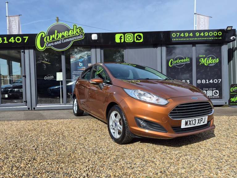 2013 Ford Fiesta 1.25 82 Zetec 5dr HATCHBACK Petrol Manual