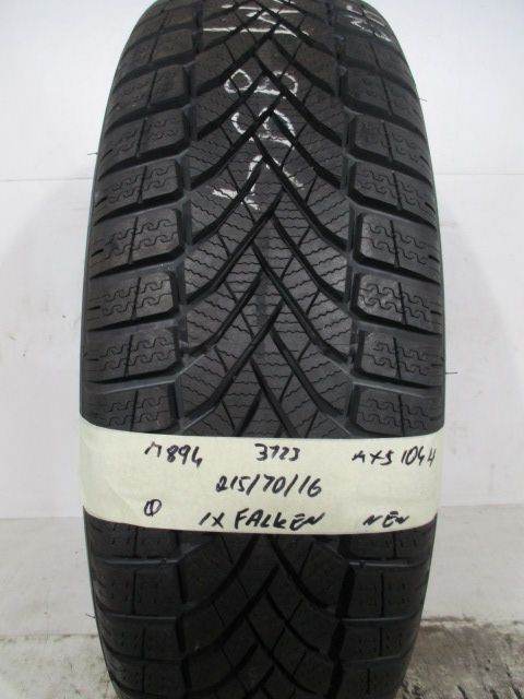 M894  1X 215/70/16 104H FALKEN EURO WINTER HS M+S XL DOT 3723 NEW TYRES 