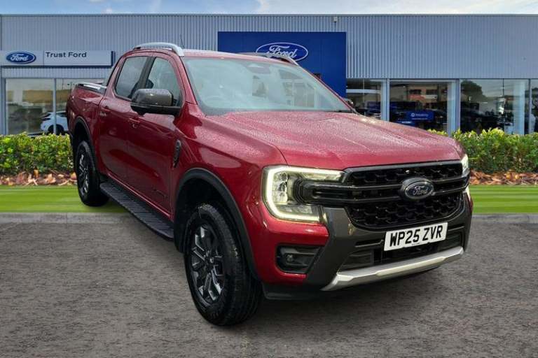 2025 Ford Ranger Wildtrak AUTO 2.0 EcoBlue 205ps 4x4 Double Cab Pick Up Automatic Pick-Up Diesel ...
