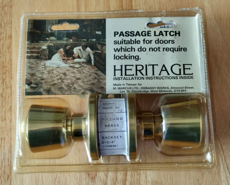 Heritage Brass Passage door handles /Latch