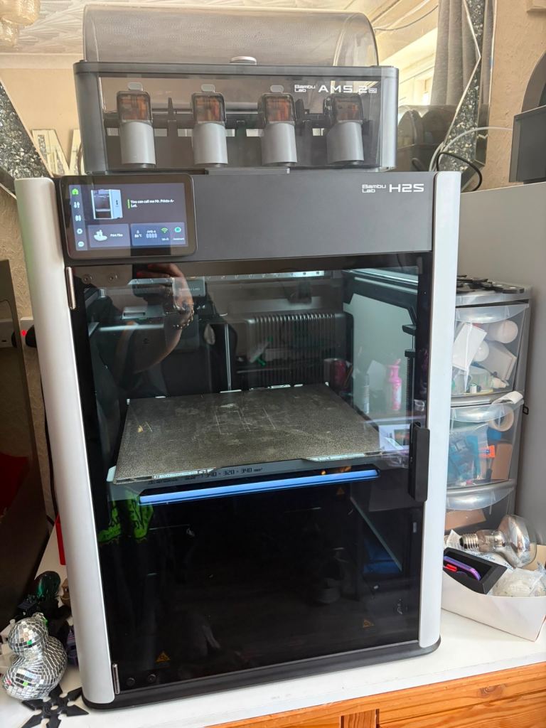Bambu Lab H2S Combo 3D Printer - AMS Unit Included