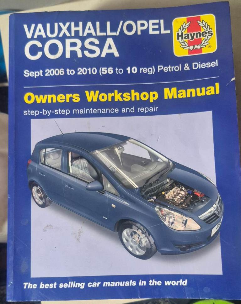 Timing Tool Kits & Vauxhall Corsa 2006-2010 Haynes Manual 