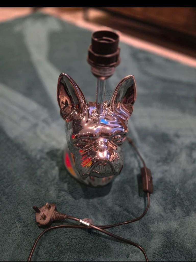 Frenchie lamp 