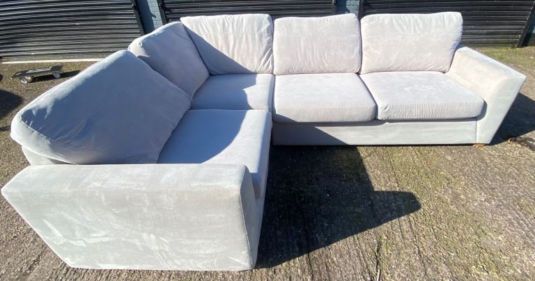 Large Grey DFS Freya Corner Sofa FREE DELIVERY AVAILABLE!