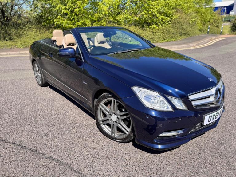 2011 Mercedes-Benz E Class 1.8 E200 BlueEfficiency Sport Edition 125 Cabriolet G-Tronic+ Euro 5 (...