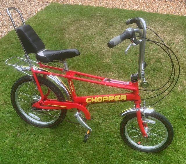 Raleigh Chopper Mk3 in red