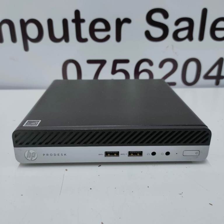 HP Prodesk 405 G4 Mini Office Workstation Computer PC with Ryzen Processor