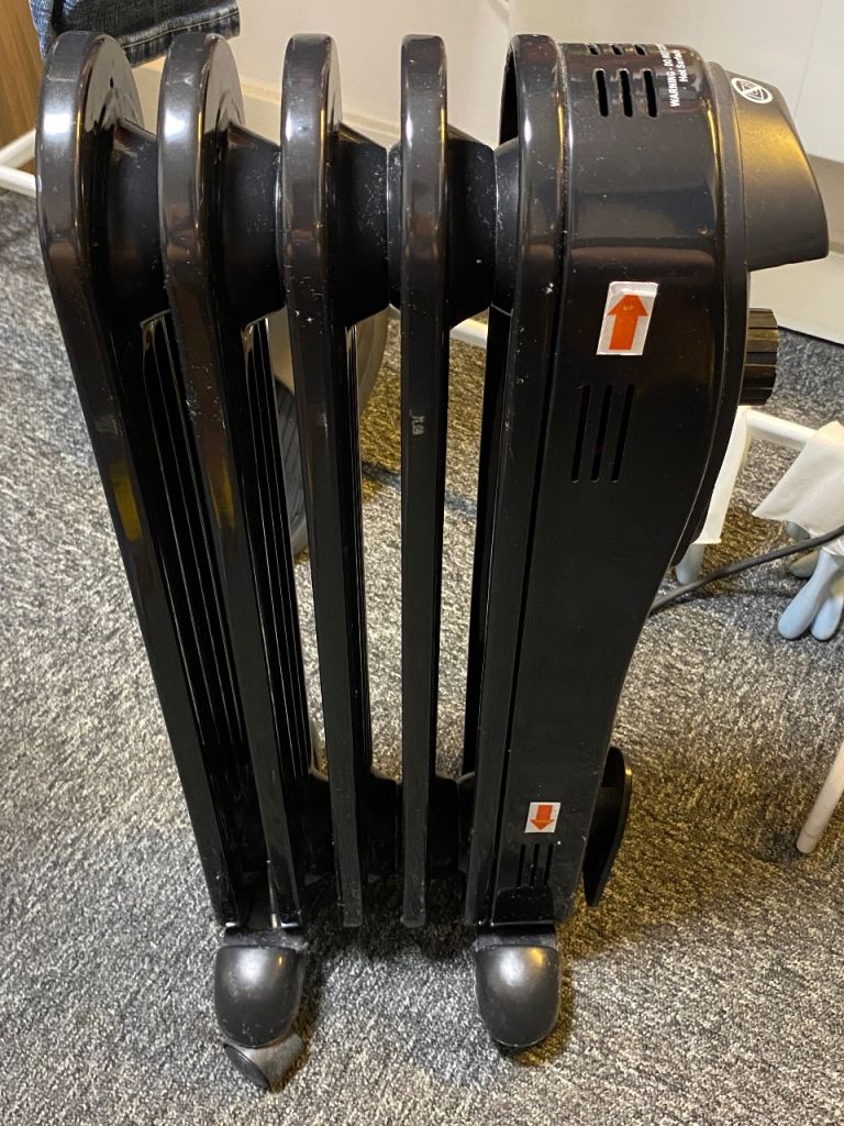 Schallen SCH7000BLK Oil Radiator 1000W - Black