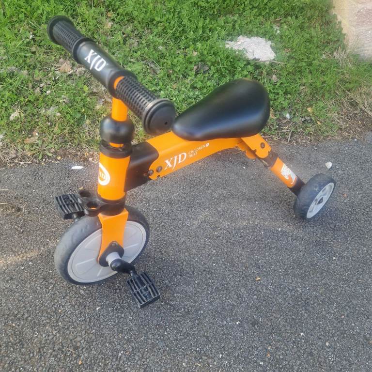 Xjd childrens foldable trike 