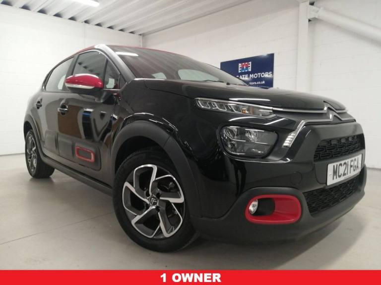 2021 21 CITROEN C3 1.2 PURETECH SHINE HATCHBACK 5DR PETROL MANUAL EURO 6 (S/S) (