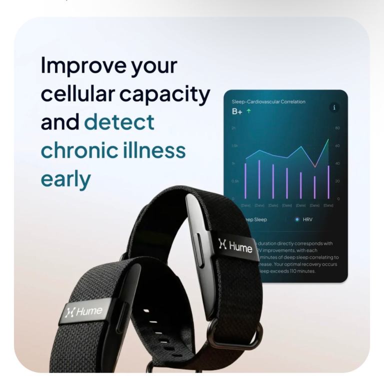 Hume Band Fitness Tracker like Whoop but No subscription required 