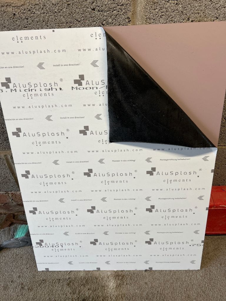 Alusplash splash back 