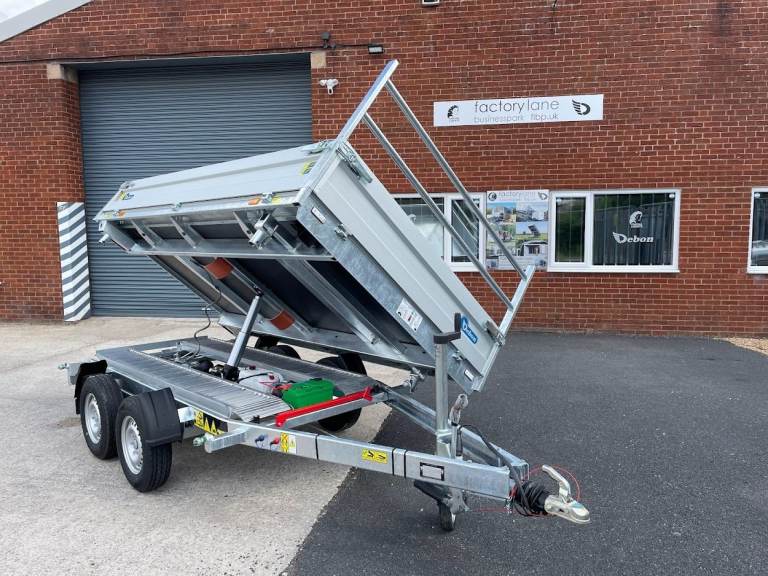 Debon PW2.4 Tipper Trailer Three Way Electric / Hydraulic, Brand New, £4,450+VAT