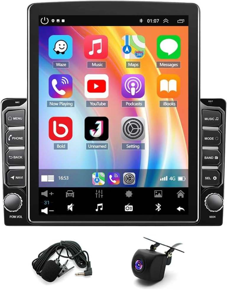 Subaru Outback 2014 2 Din Car Stereo 4+64G CarPlay Android Auto 9.7" GPS