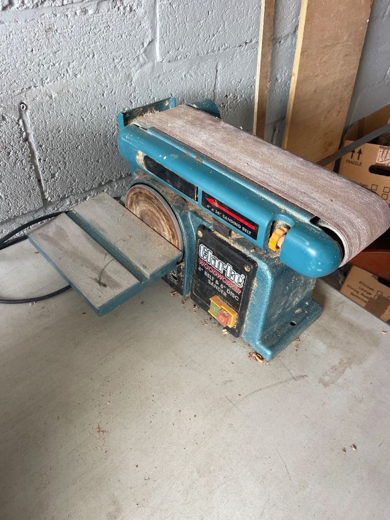 Clarke Woodworker 4" Belt & 6" Disc Sander