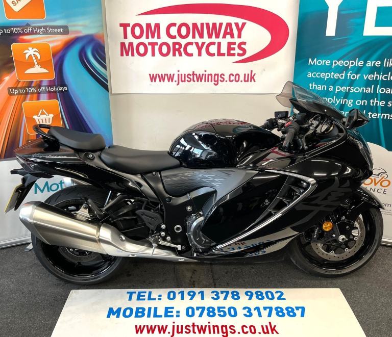 SUZUKI GSX1300R HAYABUSA GEN 3, 2022(72), 1,225 MILES, FSH, IMMACULAT3, £11,995