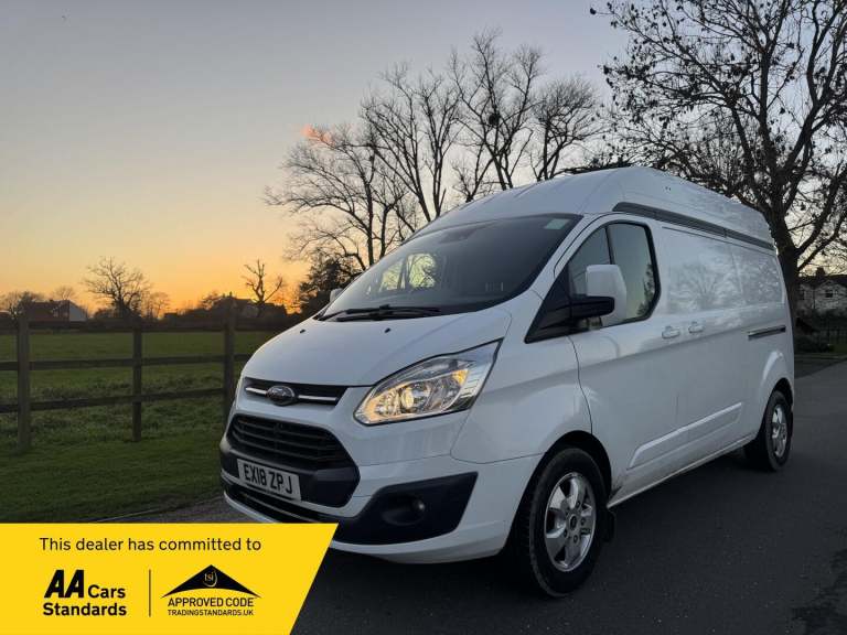 2018 Ford Transit Custom 2.0 TDCi 130ps Low Roof D/Cab Limited Van PANEL VAN DIESEL Manual