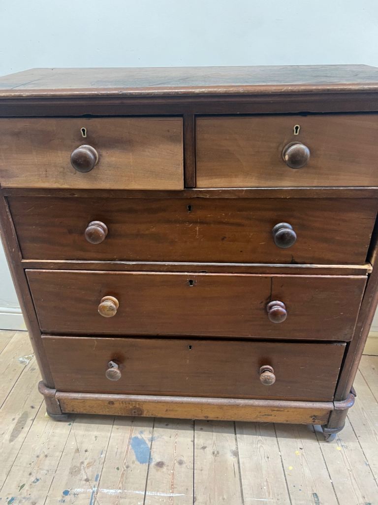 Antique Wooden Chest of Drawers – Fair Condition