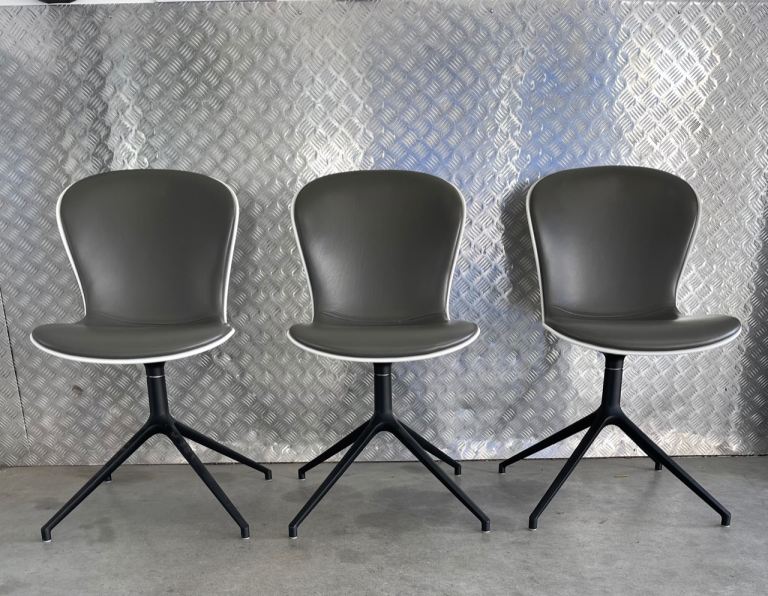 Bo Concept Adelaide Dining Chair Swivel Function x3 | RRP £2,397