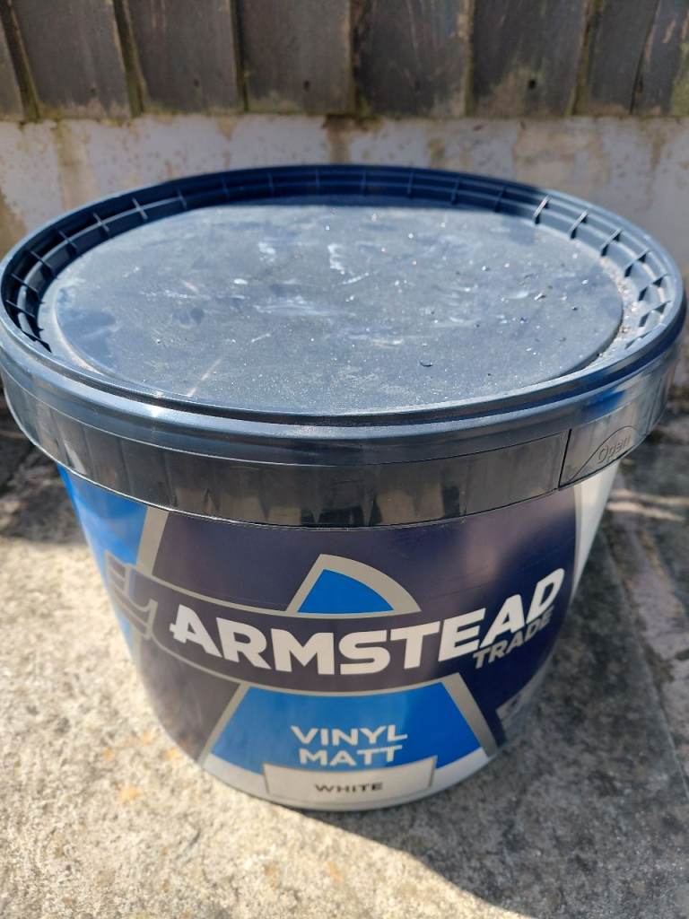 Armstead trade vinyl matt 10litre white