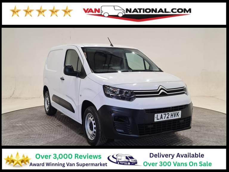 2022 Citroen Berlingo 1.5 BlueHDi 1000Kg Enterprise Ed 100ps 6 Speed S/S PANEL VAN DIESEL Manual