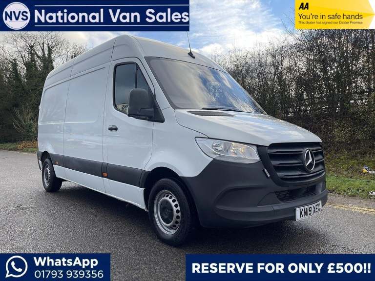 2019 Mercedes-Benz Sprinter 3.5t H1 Van PANEL VAN DIESEL Manual