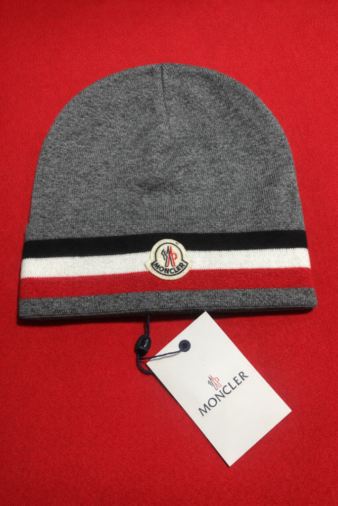 Moncler Grey Beanie