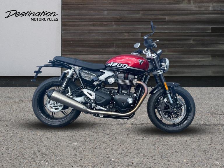 2025 Triumph Bonneville Speed Twin 1200 STANDARD COLOUR Petrol black 6 Speed