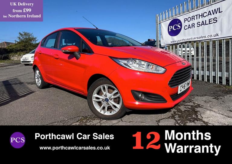 2016 Ford Fiesta 1.25 82 Zetec 5dr HATCHBACK Petrol Manual