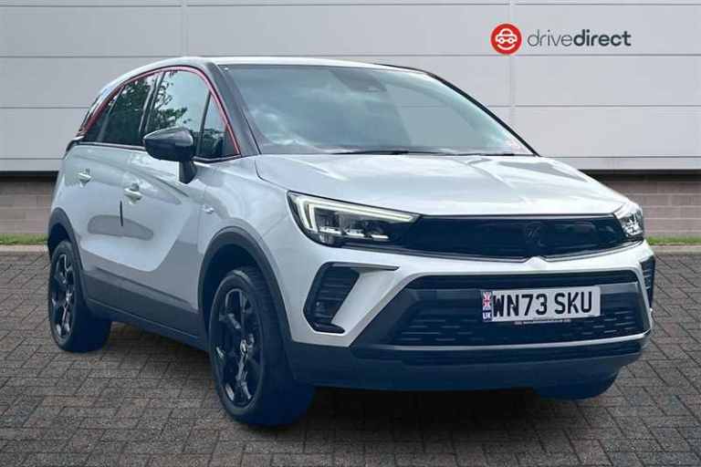 2023 Vauxhall Crossland 1.2 Turbo GS SUV 5dr Petrol Auto Euro 6 (s/s) (130 ps) SUV Petrol Automatic