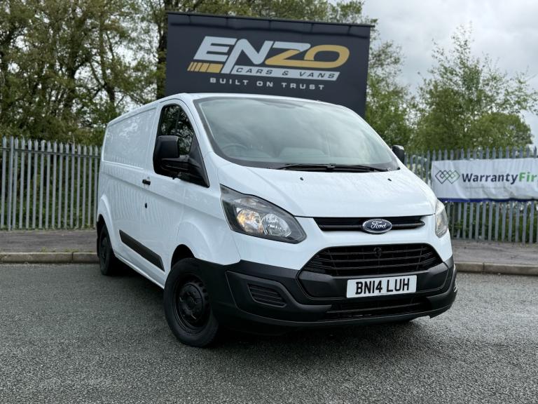 2014 14 REG FORD TRANSIT CUSTOM 2.2 DIESEL MANUAL LOW ROOF MOBILE VALETING VAN 
