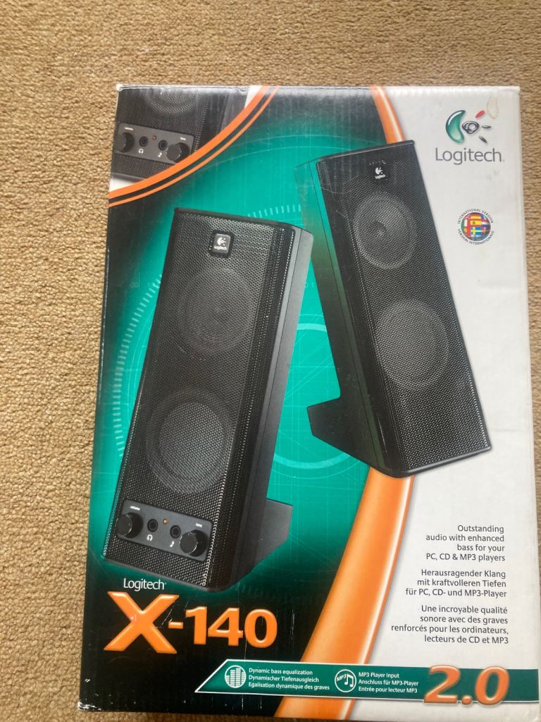 Logitech X-140 speakers