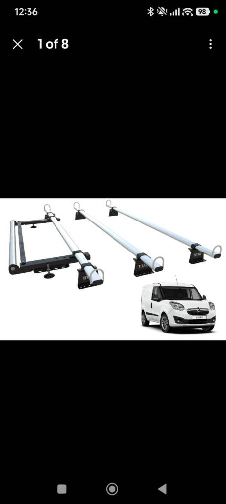 Van guard Roof bars 3