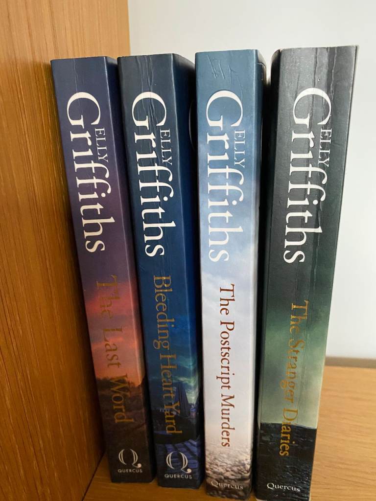 Elly Griffiths Crime Novels – 4 Book Set, Good Condition