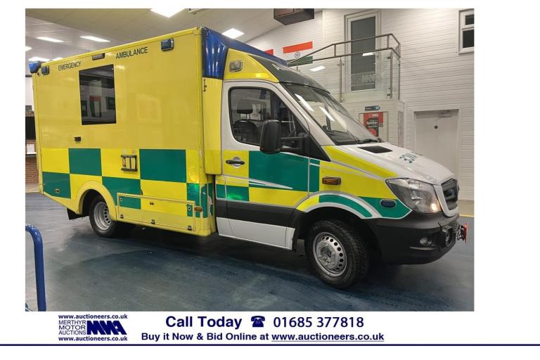 2015 Mercedes-Benz Sprinter 3.0CDI 190PS AUTO WAS BODY AMBULANCE / CAMPER -----------------------...