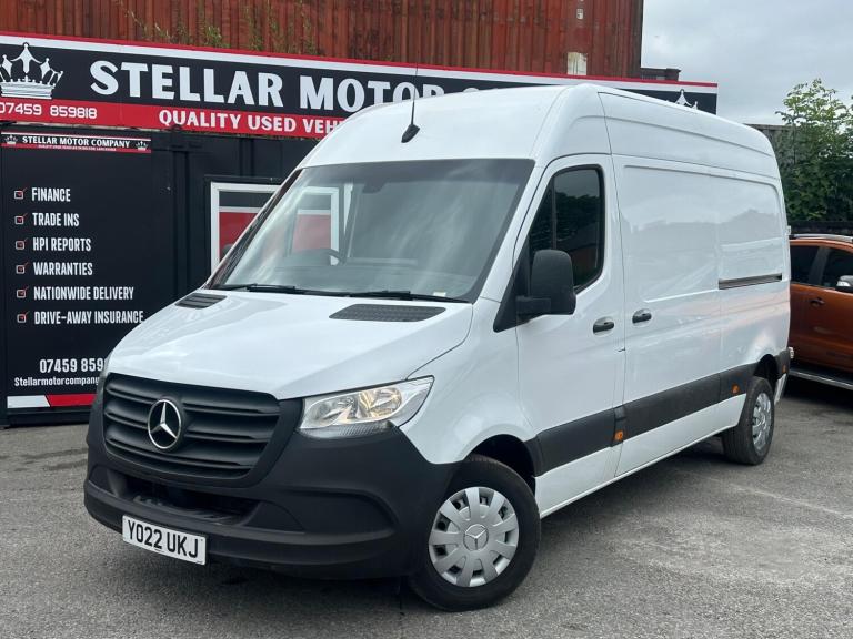 2022 Mercedes-Benz Sprinter 3.5t H1 Premium Van PANEL VAN DIESEL Manual