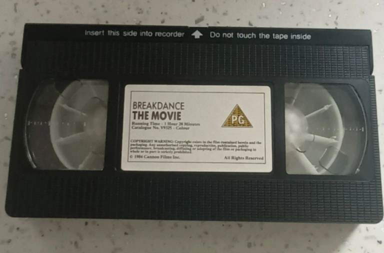 Breakdance 'the movie' VHS