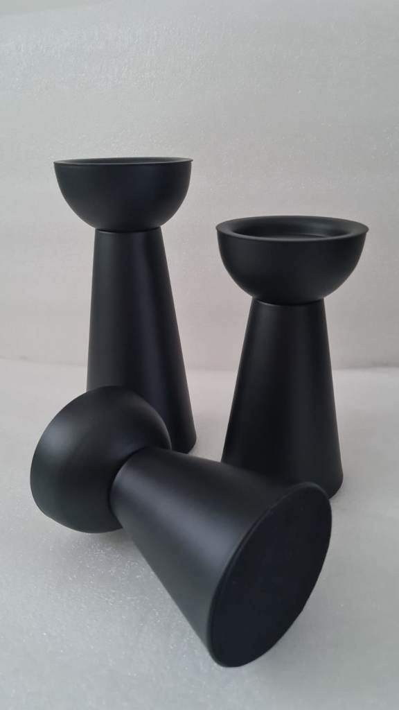 Brand New 3 candlesticks metal multi-purpose candle holder
