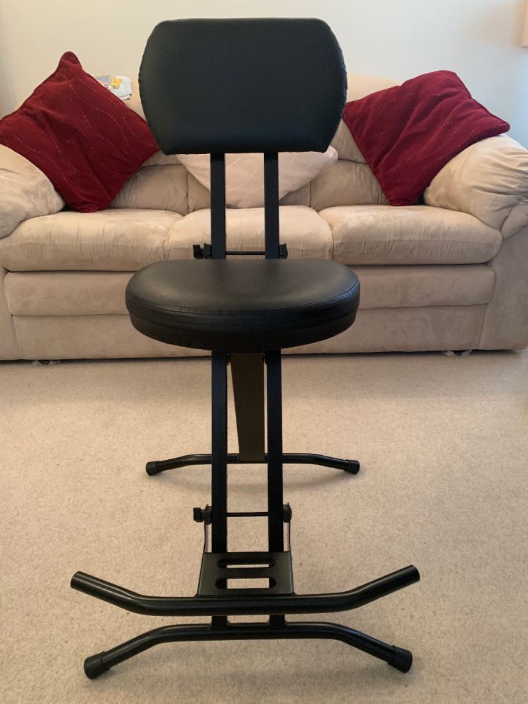 Millenium ST-95 guitar, keyboard and DJ fully adjustable stool. V little used, unmarked, as new.