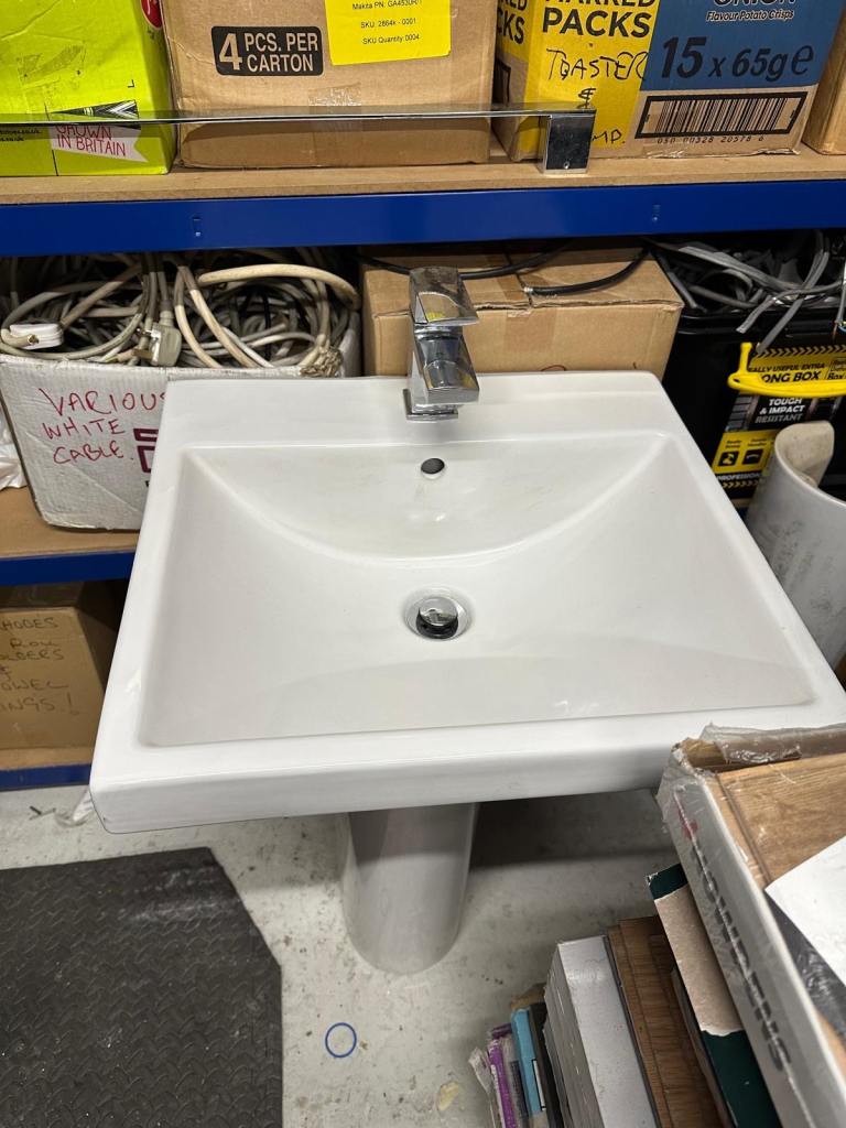 image for Sink and pedestal 