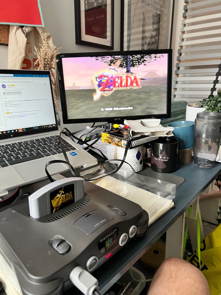Nintendo 64 Boxed with Zelda: Ocarina of Time