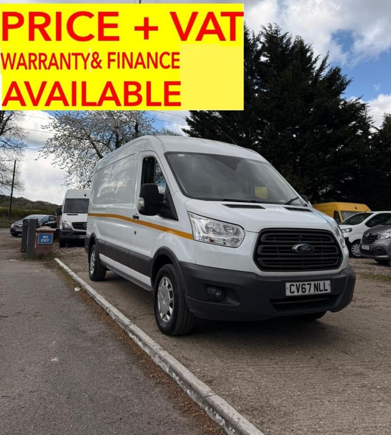 2017 Ford Transit 2.0 350 EcoBlue FWD L3 H2 LWB MED ROOF PANEL VAN Diesel Manual
