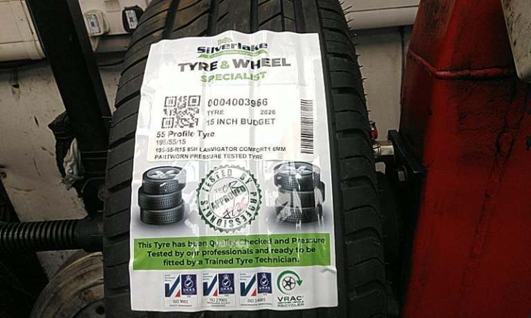 195-55-R15 85h Lanvigator Comfort1 6mm Partworn Pressure Tested Tyre
