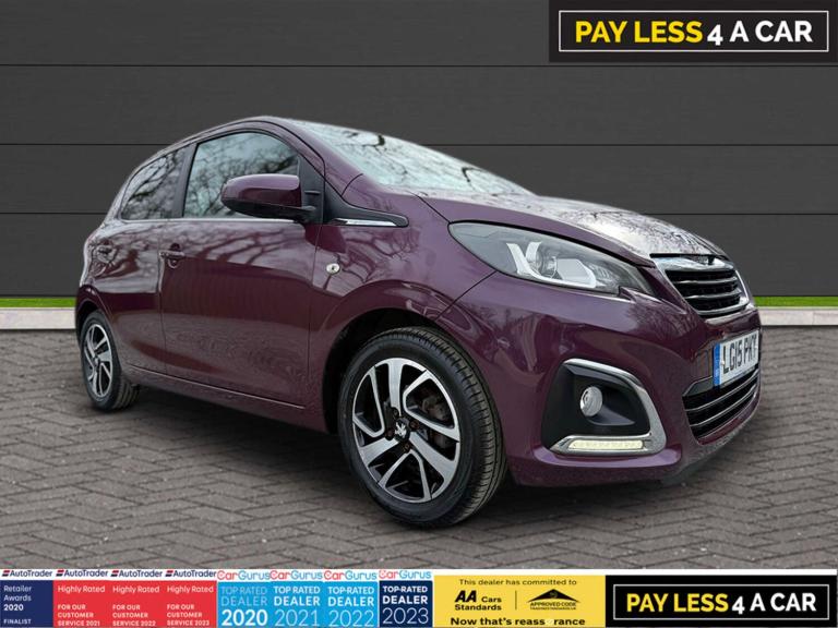 2015 Peugeot 108 1.2 VTi Allure 5dr HATCHBACK PETROL Manual