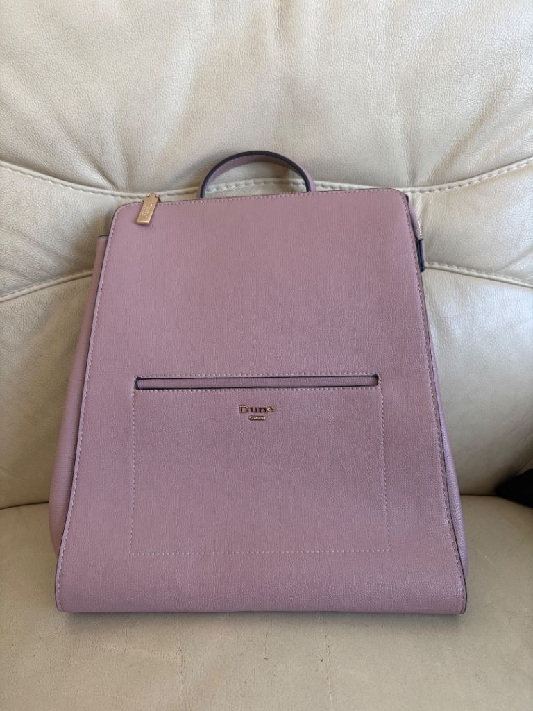Dune Pink Backpack with Pouch – brand new without tags