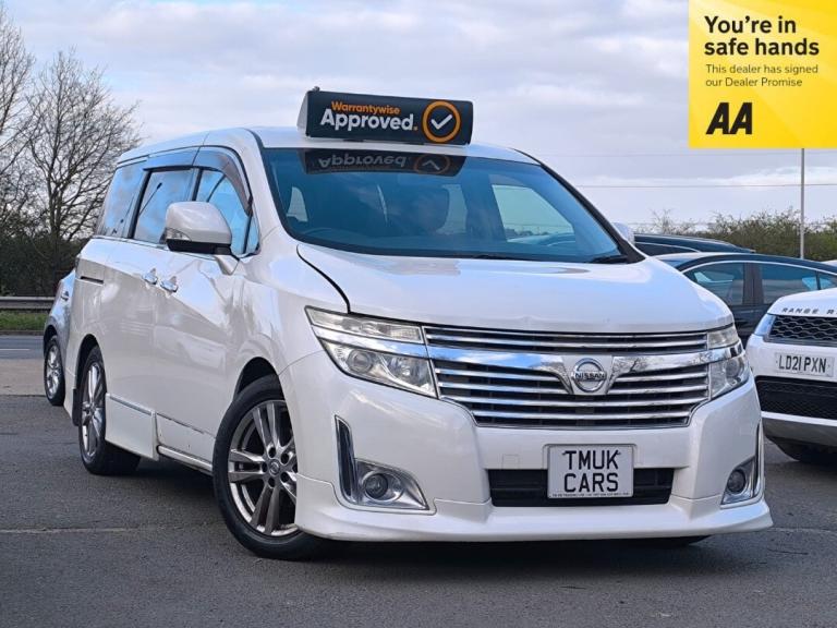 2012 Nissan Elgrand 2.5 Petrol 8 Seats P/Leather CC PS ULEZ Compliant MPV Petrol Automatic