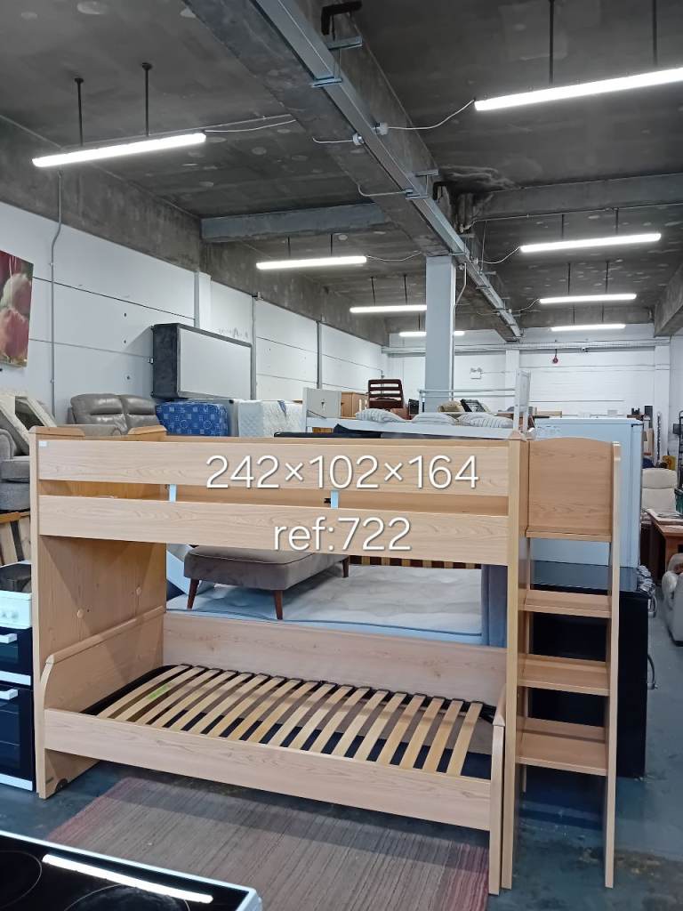 Gautier wooden bunk beds bottom bed slids out, Ref:722